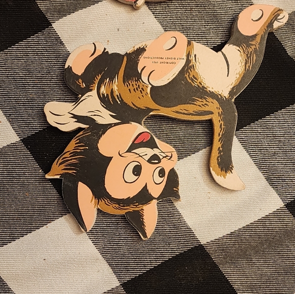 VINTAGE  Dolly Toy 1950s Pinocchio fairytale pinups Walt Disney Nursery CRICKETT - Picture 3 of 11